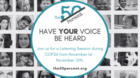 The 50 Percent Global Youth Listening Sessions