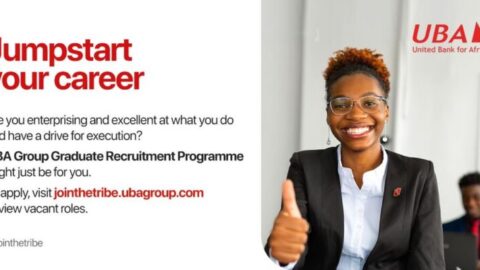 Closed: UBA Group Internship for Young Africans 2021