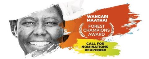 Wangari Maathai Forest Champions Award 2021 (USD20,000)