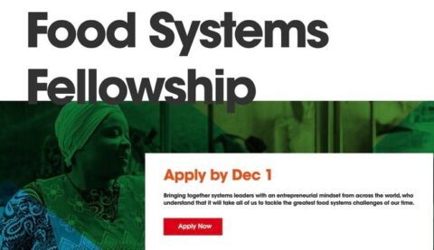 Closed: Rockefeller Foundation-Acumen Food Systems Fellowship