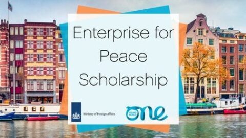 Closed: One Young World – Dutch Ministry of Foreign Affairs ‘Enterprise for Peace’ Scholarship