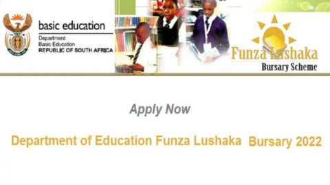 Closed: Funza Lushaka Bursary for South African Students 2022.