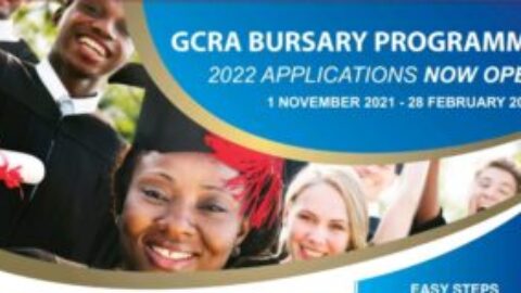 GCRA Bursary For Young South Africans 2022