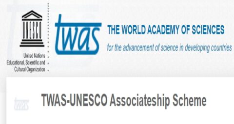 TWAS-UNESCO Associateship Scheme for Researchers 2022 (Funded)