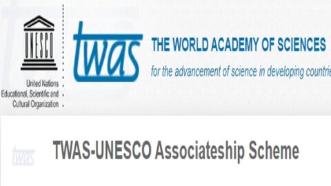 TWAS-UNESCO Associateship Scheme for Researchers 2022 (Funded)