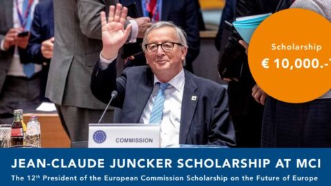 Closed: Jean-Claude Juncker Scholarship for Masters Study at MCI 2022 (10,000 EUR)