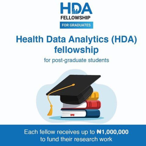 Health Data Analytics Graduate Fellowship For Nigerians​ 2022