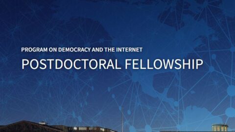 Stanford PACS Program on Democracy and The Internet Post-Doctoral Fellowship 2022 ($70,000)