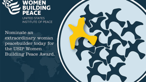 Closed: Women Building Peace Award 2022