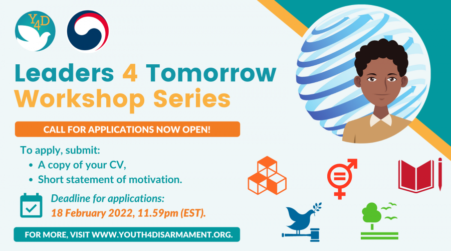 Youth4Disarmament Leaders4Tomorrow Workshop Series