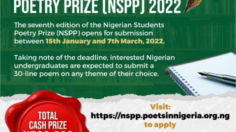Nigerian Students Poetry Prize (NSPP) 2022