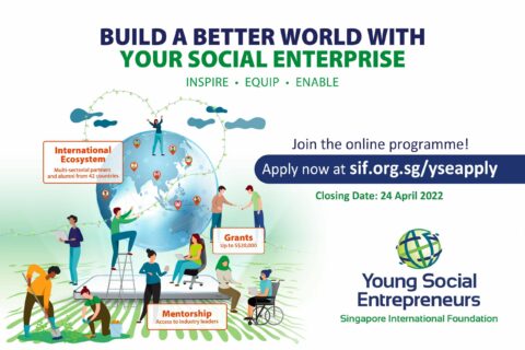Closed: Singapore International Foundation- Young Social Entrepreneurs Global Programme