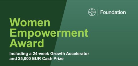 Closed: Bayer Foundation Women Empowerment Award 2022 (€25,000)