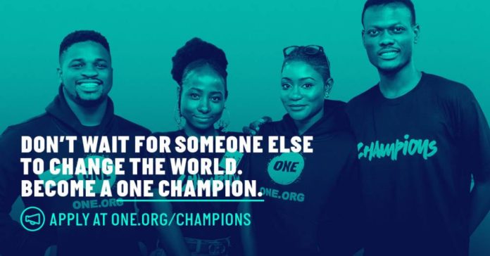Become a ONE Champion in Ethiopia and Kenya