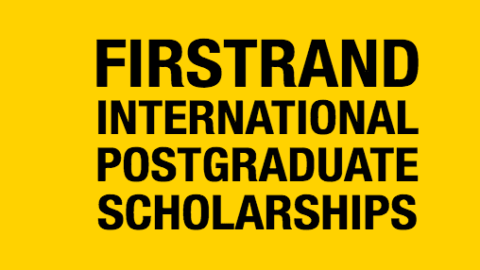 FirstRand International Postgraduate Scholarships 2022