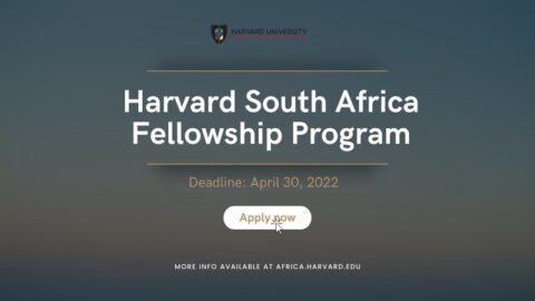 Closed: Harvard South Africa Fellowship Program for South Africans 2022