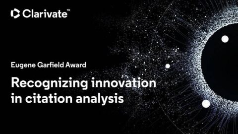 Eugene Garfield Award for Innovation in Citation Analysis 2022