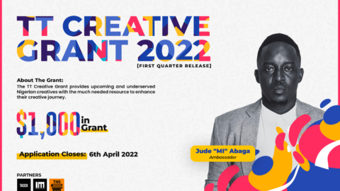 TalkuTalku Creative Grant For Young Nigerian Creatives ($1000 quarterly)