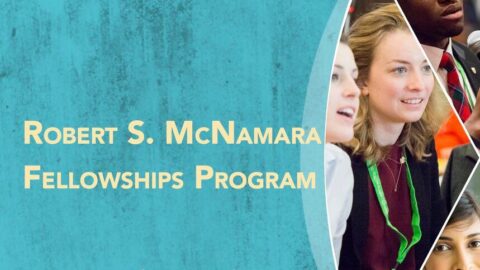 The World Bank Robert S. McNamara Fellowships Program 2022 ($42,750)