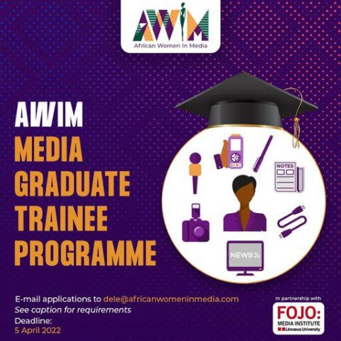 Closed: African Women in the Media (AWiM) Graduate Trainee Program 2022