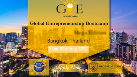 Global Entrepreneurship Bootcamp in Bangkok, Thailand 2022 (