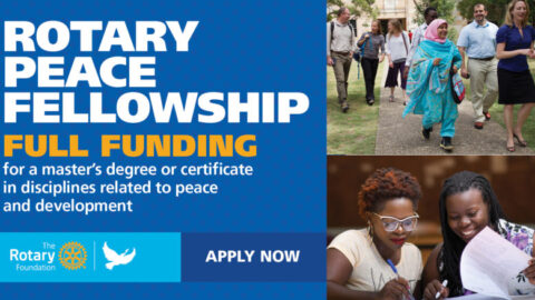 Closed: Rotary Peace Fellowship for Young Leaders 2022