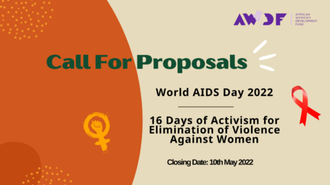 Call for Proposals: AWDF World AIDS Day & 16 Days of Activism 2022 ($2,000)