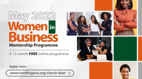 Cherie Blair Mentorship Program for Women In Business 2022