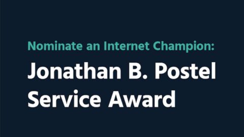 Closed: Jonathan B. Postel Internet Society Service Award 2022