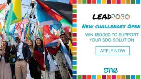 One Young World/bp Lead2030 Challenge for SDG 7 ($50,000 Grant)
