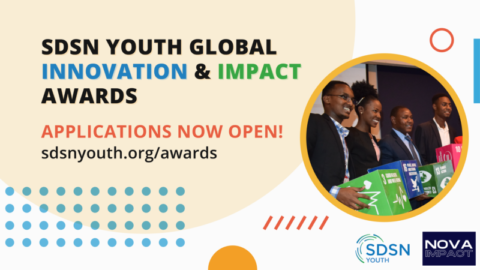 SDSN Youth Global Innovation and Impact Awards ($2,500 seed funding)