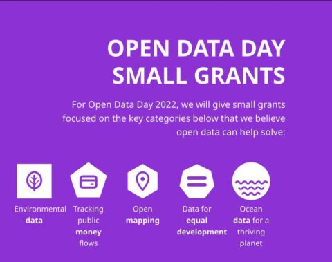 Open Knowledge Foundation Small Grants 2022 (USD $1,000)