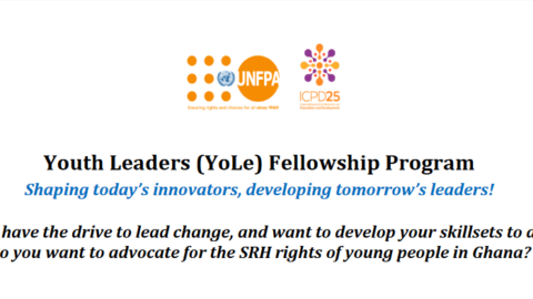 UNFPA Youth Leaders (YoLe) Fellowship Program for Ghanaians 2022