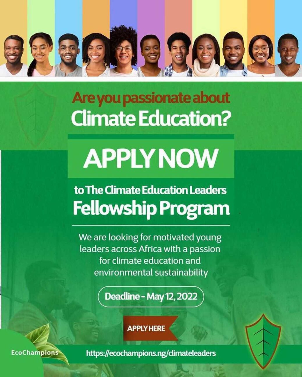 EcoChampions Climate Education Leaders Fellowship