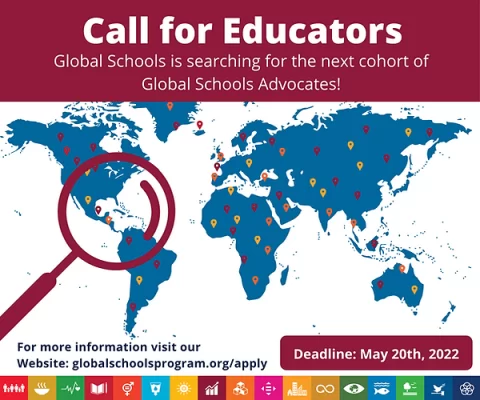 Closed: Global Schools Advocate Program for Educators 2022