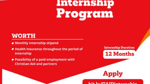 Closed: Christian Aid Youth Internship Program (All Expense Paid)