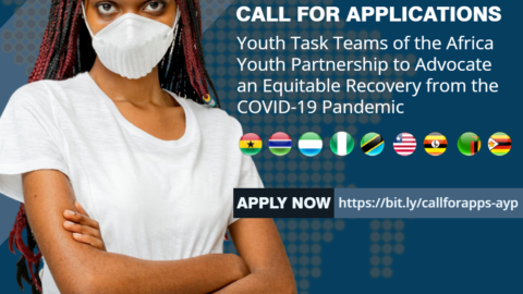 Closed: Partnership to Advocate an Equitable Recovery from the COVID-19 Pandemic for Young Africans 2022