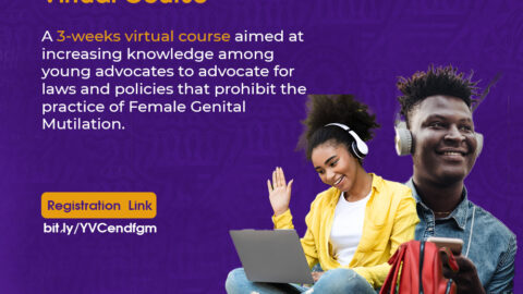 Closed: Call for Participation #YouthEndFGM Virtual Course (Free)
