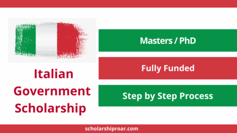 Italian Government Scholarships 2022