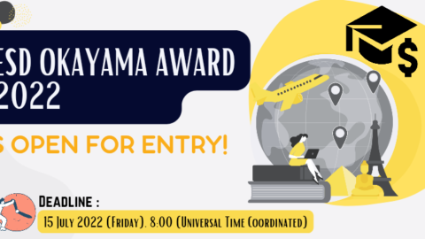 Okayama Award 2022 (Up to $3,000)