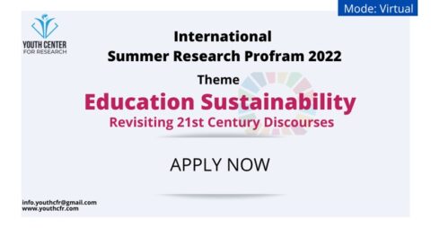International Summer Research Program 2022 For Young People