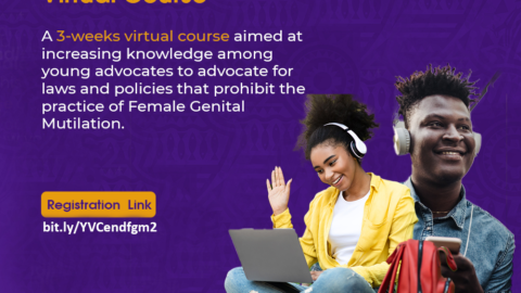 Call for Participation #YouthEndFGM Virtual Course (2nd Batch)