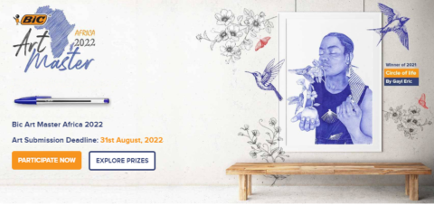 Bic Art Master Africa for creative individuals 2022 (Up to £2,000 Cash Prize)