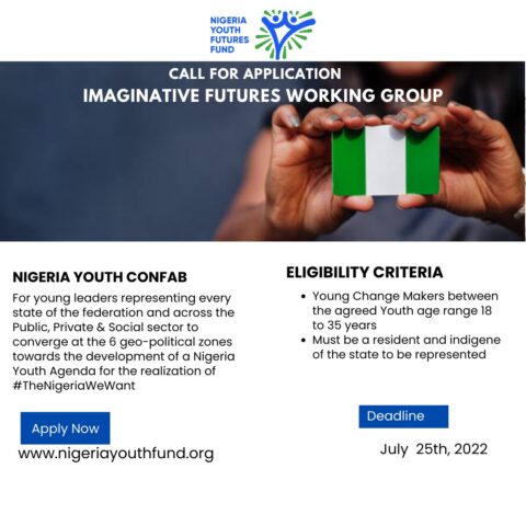 Closed: Call for Application: Imaginative Futures Working Group for Young Nigerians