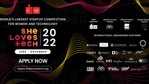 She Loves Tech Global Startup Competition 2022 (Up to $500,000 Prizes)