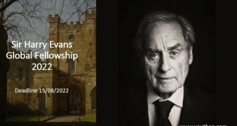 ​​Sir Harry Evans Global Fellowship for Journalists 2022 (Up to £4,444)