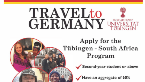 Closed: Tübingen-South Africa Joint Scholarship Program for South African Students  2023