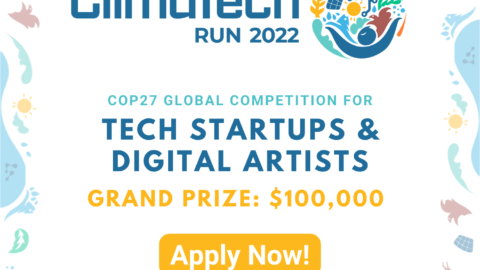 ClimateTech Run and Digital Art Competition 2022 For Artists (Up to $100,000)