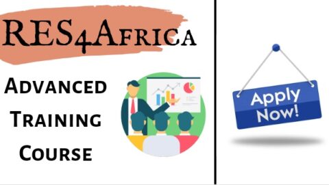 RES4Africa Advanced Training Course 2022 For Africans