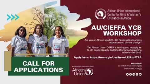 Closed: 5th African Union Youth Capacity Building for African Women 2022